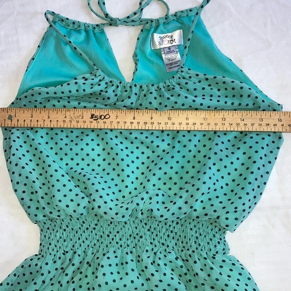 Small Womens breezy Sweet Storm Aqua turquoise dress - Picture 10 of 16